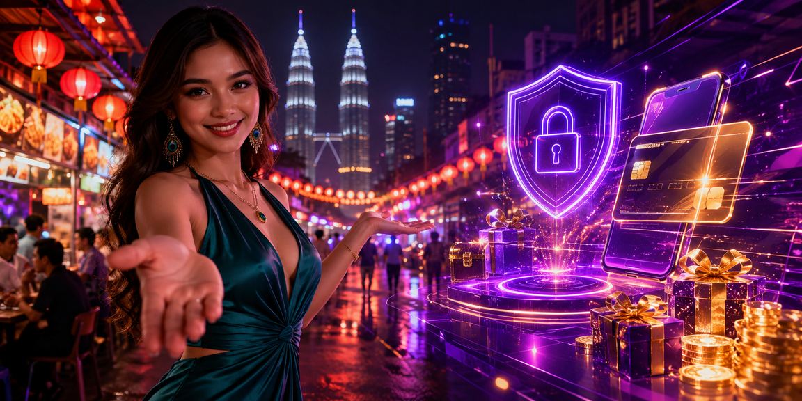 Pengguna mengakses platform taruhan dalam talian di Kuala Lumpur