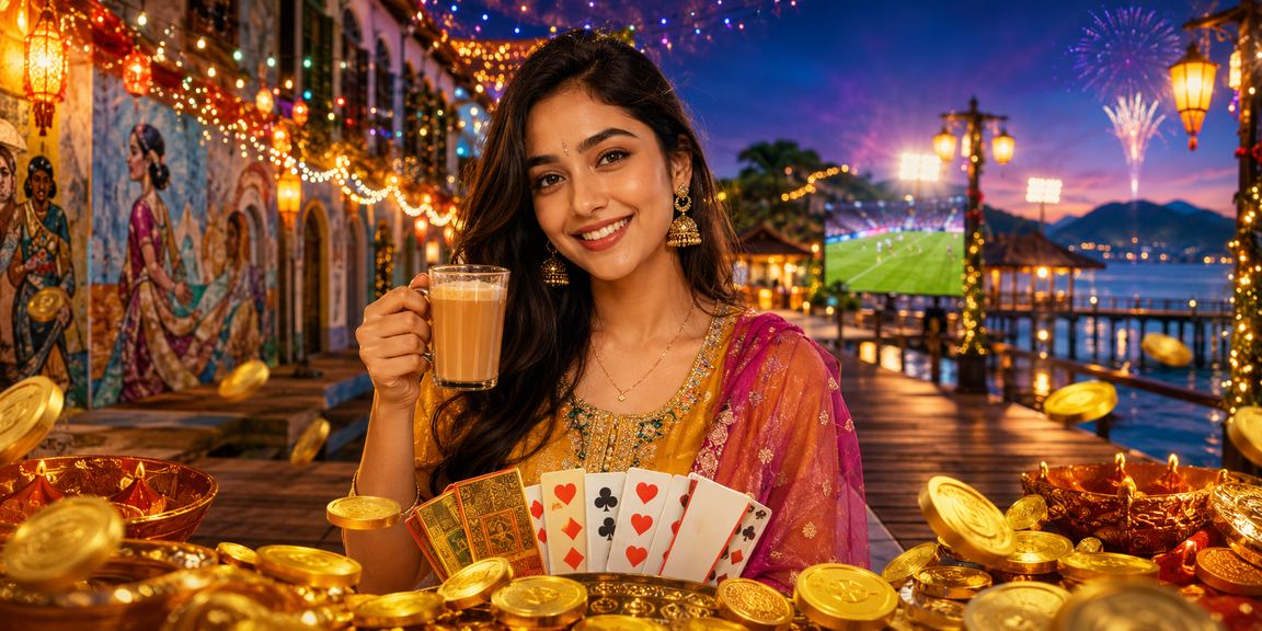 Pemain menikmati permainan rummy gaya tempatan Pulau Pinang